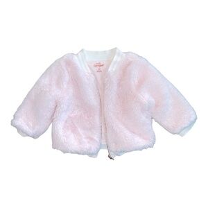18 month faux fur bomber jacket
